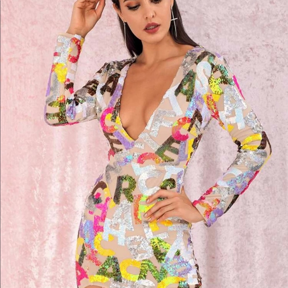 Sequin party dress